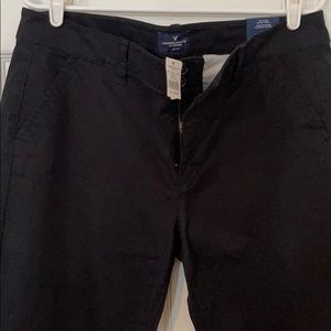 Black artist flare slacks